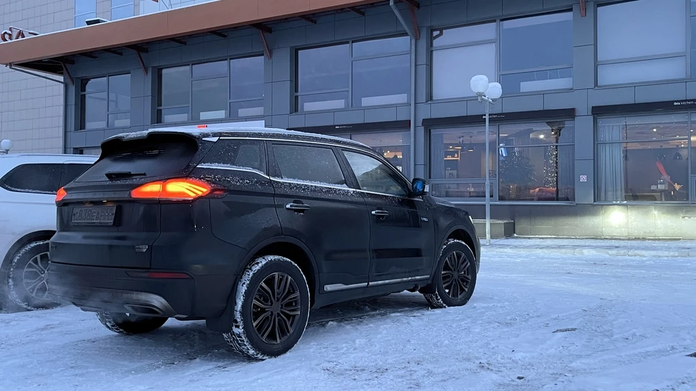 Belgee X70 сбоку сзади тест владение