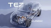 Новый гибридный кроссовер BYD появится в Узбекистане byd atto 2 dm-i yuan up dm-i сбоку спереди гибрид тизер