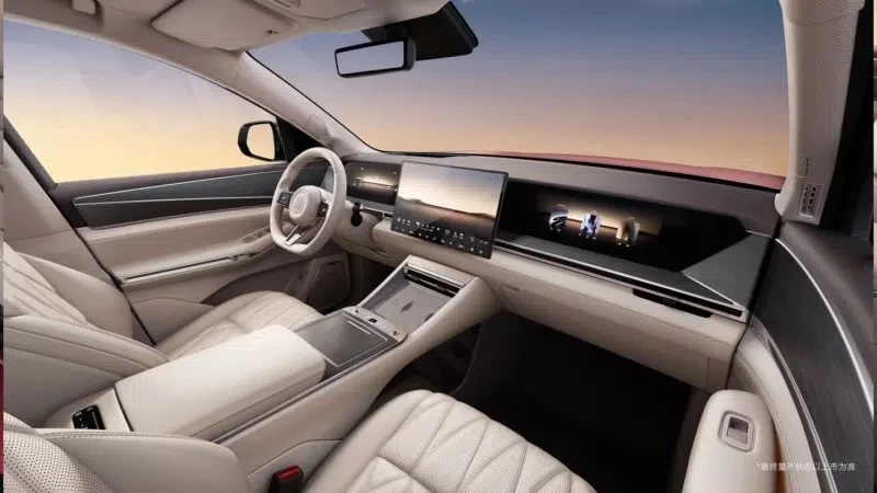 Электрический кроссовер BYD Datang салон интерьер