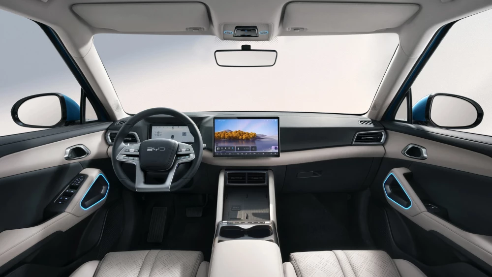 Цена гибридного BYD Yuan Up DM-i стала известна в Узбекистане кроссовер салон