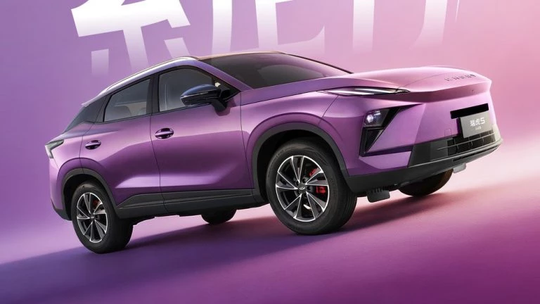 Chery Tiggo 5 Sport Edition сбоку спереди