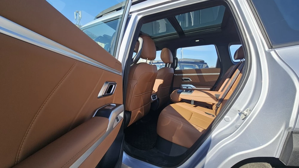 Deepal G318 салон интерьер второй ряд сиденья