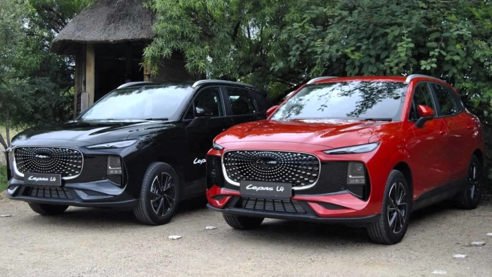 кроссоверы chery lepas l4 сбоку спереди