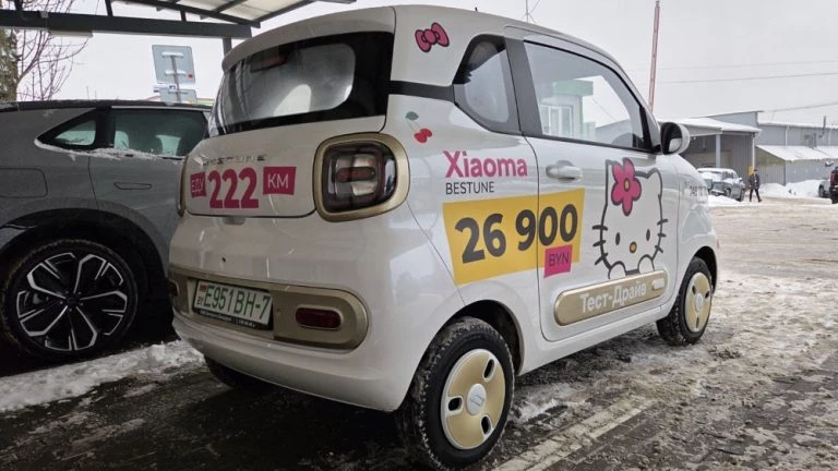 FAW Bestune Xiaoma Pony в Беларуси сбоку сзади