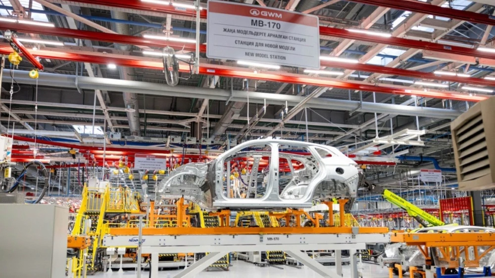 Цех Astana Motors Manufacturing Kazakhstan в Алматы AMMKZ Haval