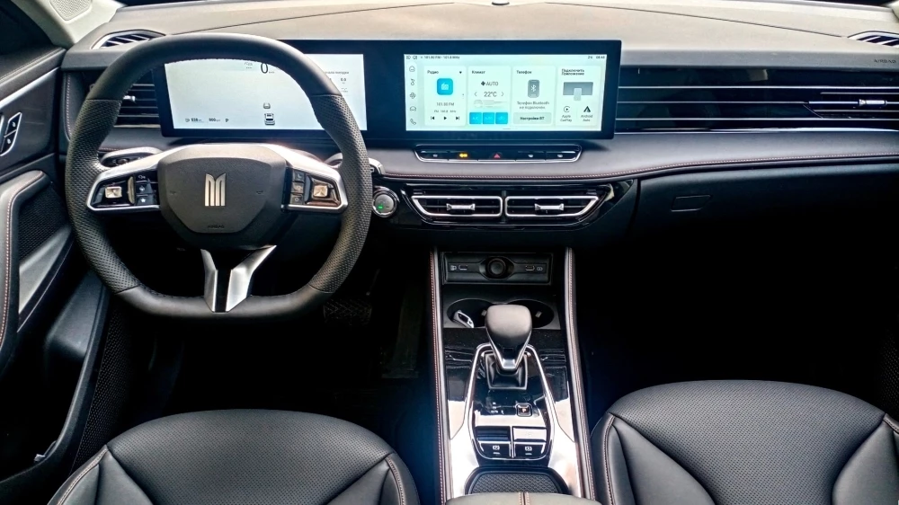 Кроссовер «Москвич М70» салон интерьер