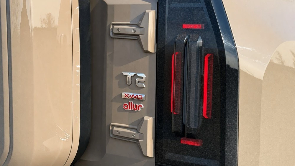 Jetour T2 в Казахстане тест фонари сзади петли Allur логотип