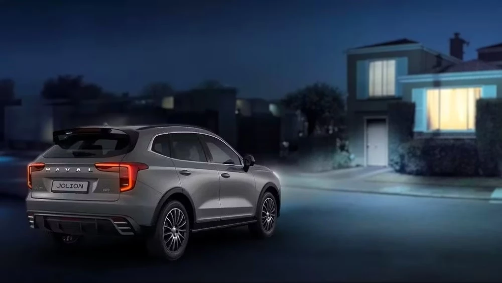 haval jolion сбоку сзади