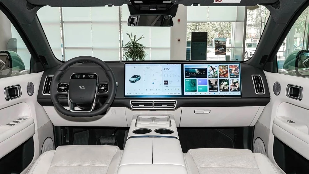 кроссовер li auto l6 салон интерьер