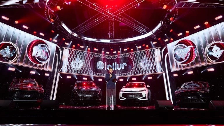 Презентация бренда MG в Казахстане Allur