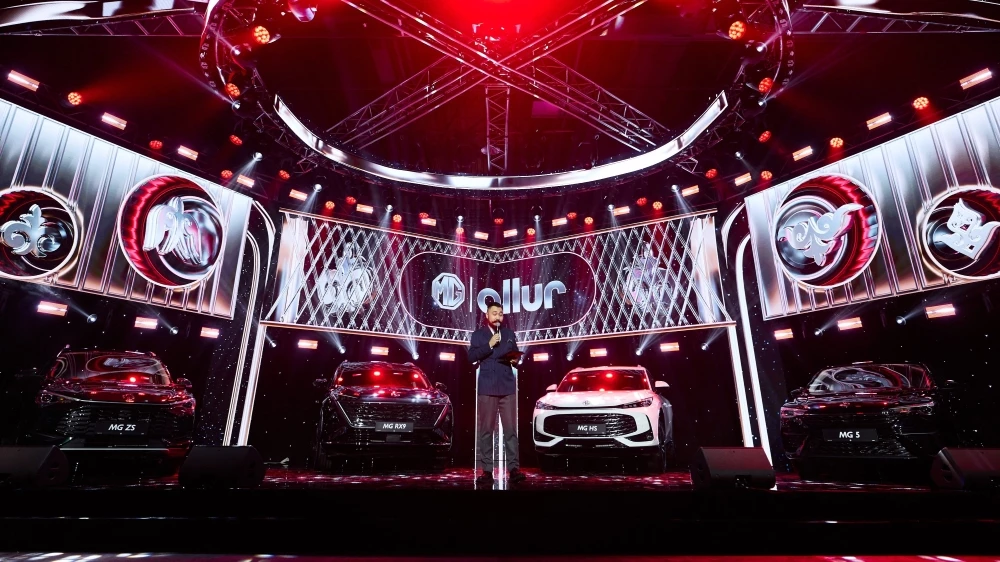 Презентация бренда MG в Казахстане Allur