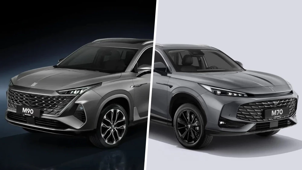 Старт продаж «Москвич М70» и «Москвич М90» объявили в России