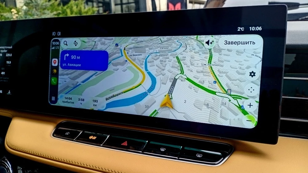 Кроссовер «Москвич M70» мультимедиа медиасистема