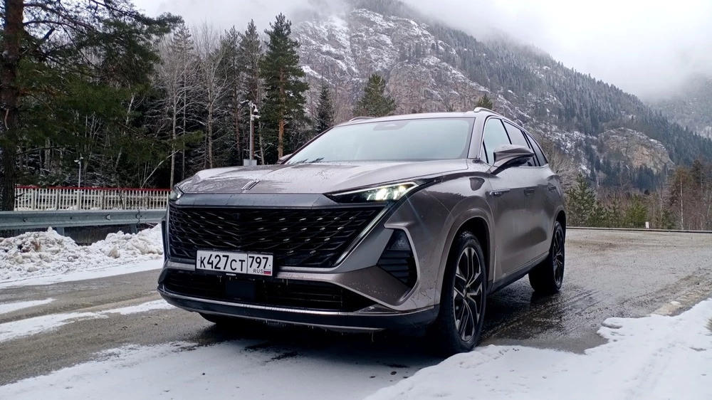 Москвич М90 тест спереди сбоку