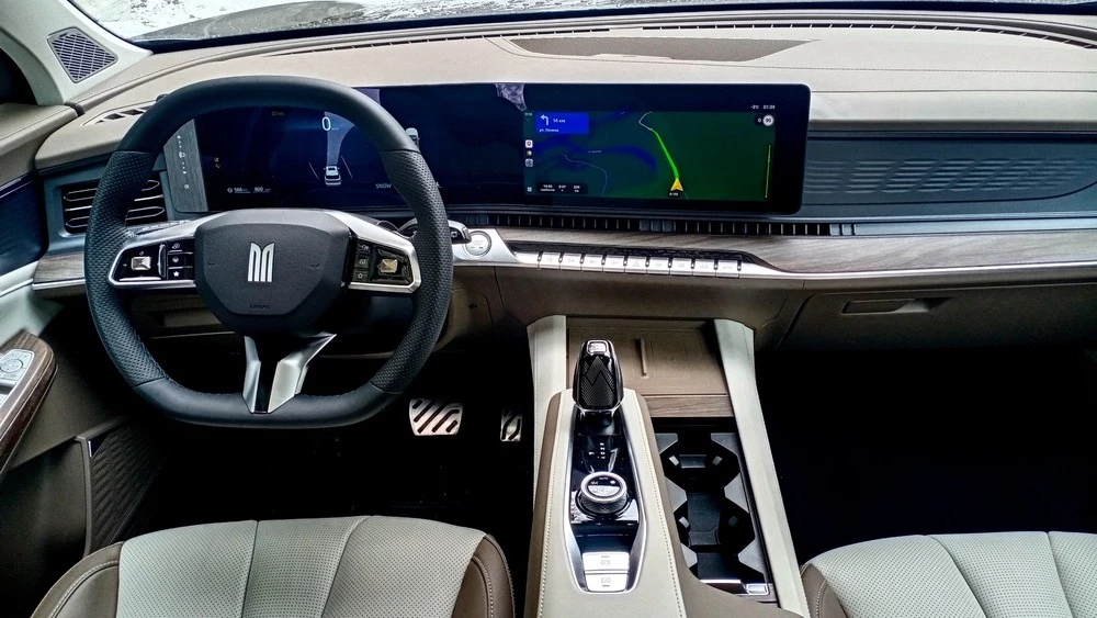 Москвич М90 тест салон интерьер