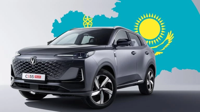 Новый Changan CS55 Plus появился в Казахстане