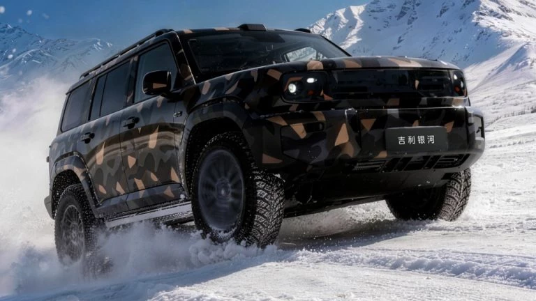 Geely показала предсерийный внедорожник Galaxy Cruiser