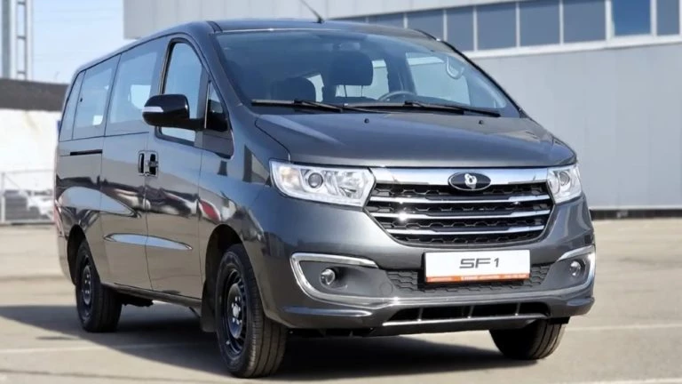 Sollers SF1 минивэн пассажирский сбоку спереди