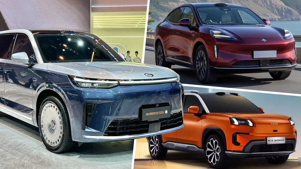 когда три новинки GAC появятся в России сроки выхода на рынок gac s9 gac aion gac aion a9 hyptec ht