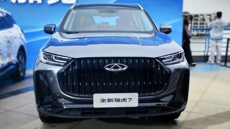 chery tiggo 7 2026 кроссовер спереди в Китае