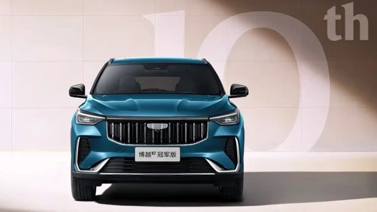 кроссовер geely cityray 10th anniversary спереди