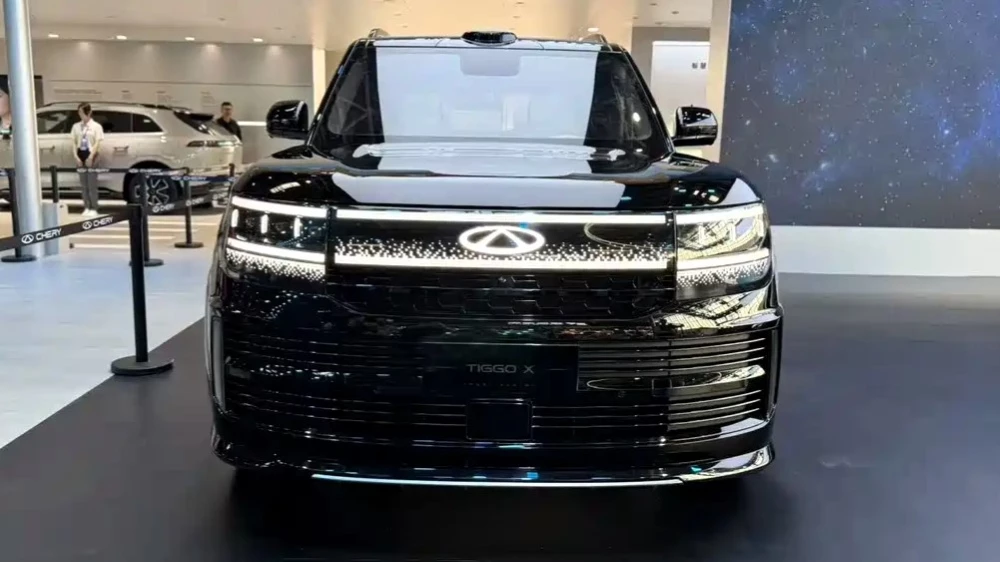 автосалон в пекине 2026 концепт-кар chery tiggo x спереди