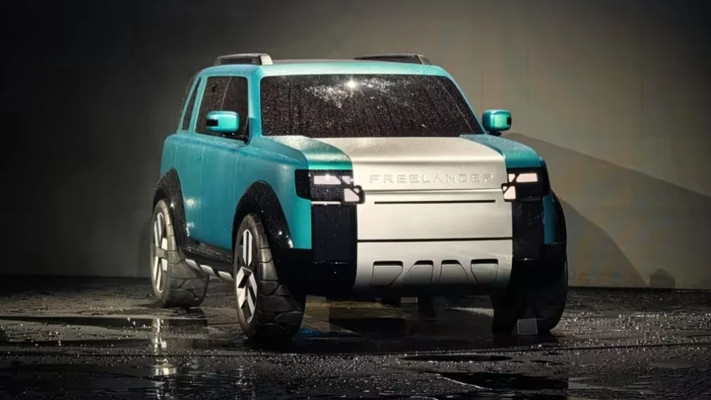 freelander concept 97 сбоку спереди