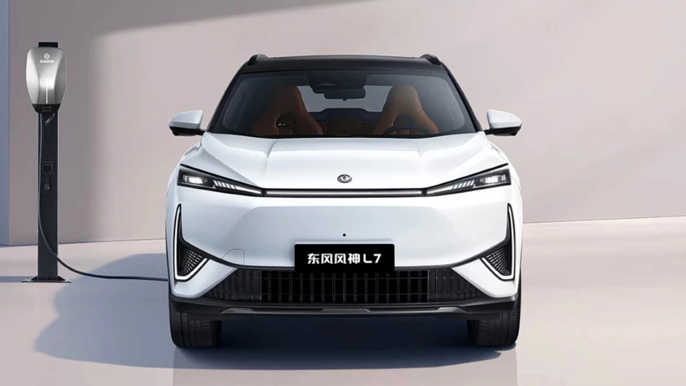 dongfeng aeolus l7 спереди электрический