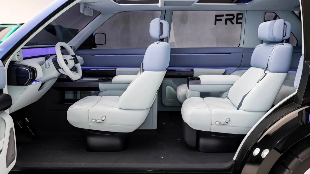 freelander concept 97 салон интерьер