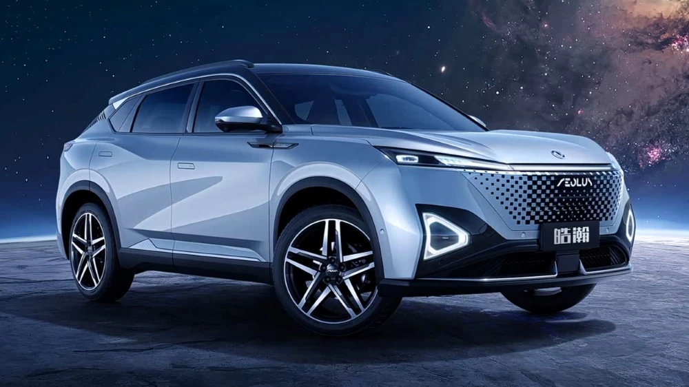 dongfeng aeolus mage спереди сбоку haohan