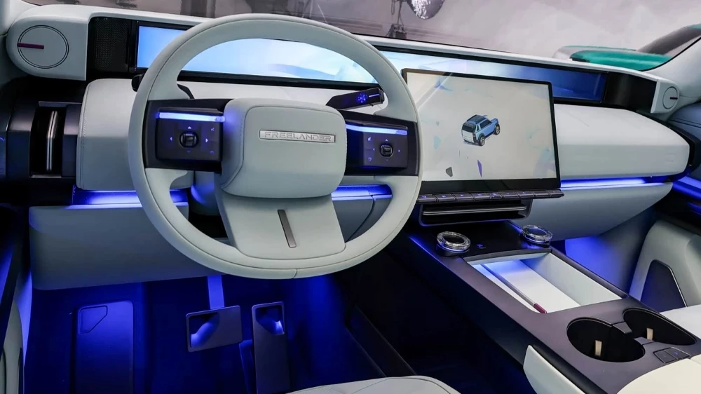 freelander concept 97 салон интерьер