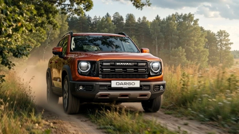 haval dargo 2026 год сбоку спереди в динамике