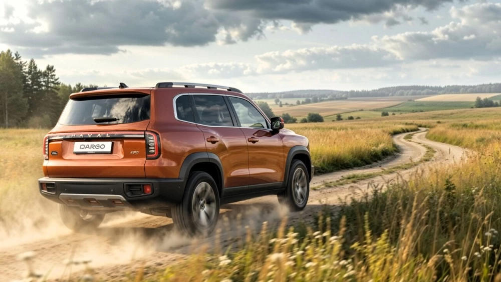 haval dargo 2026 год сбоку сзади в динамике