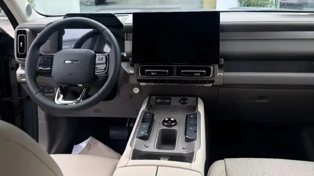 новый кроссовер haval raptor plus интерьер салон у дилера