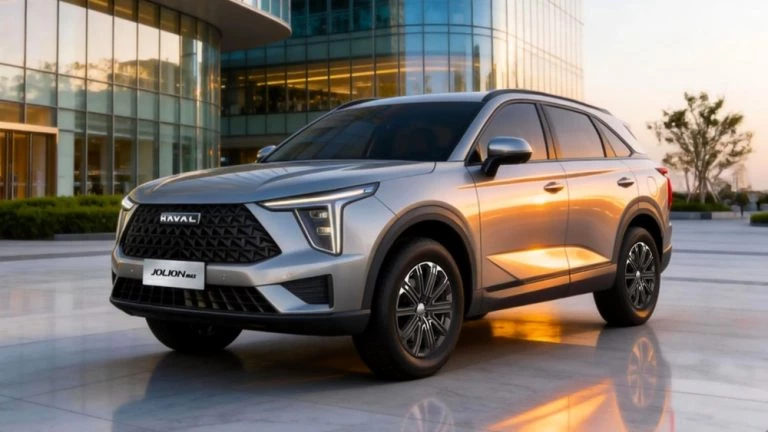 кроссовер haval jolion max спереди сбоку