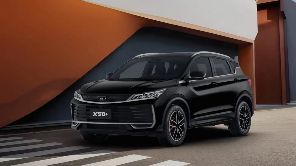 старт продаж новой версии кроссовера belgee x50+ оникс onyx сбоку спереди