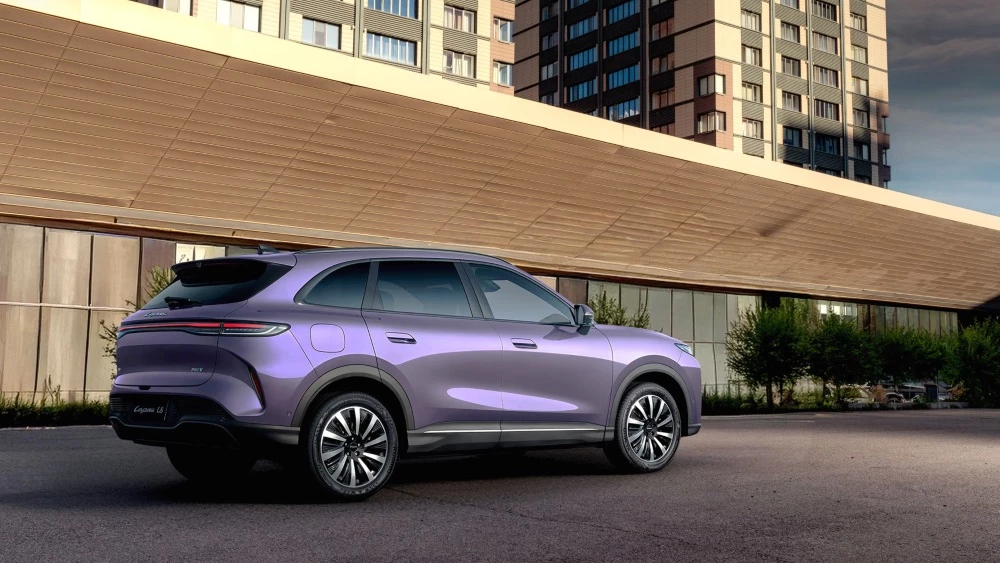 седан geely galaxy starshine 7 в Китае интерьер