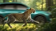 кроссовер chery lepas сбоку Казахстан