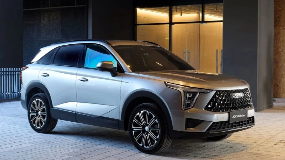 кроссовер haval jolion max спереди сбоку