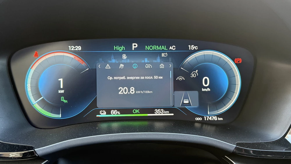 Кроссовер BYD Song Plus EV тест в казахстане салон интерьер приборная панель приборка