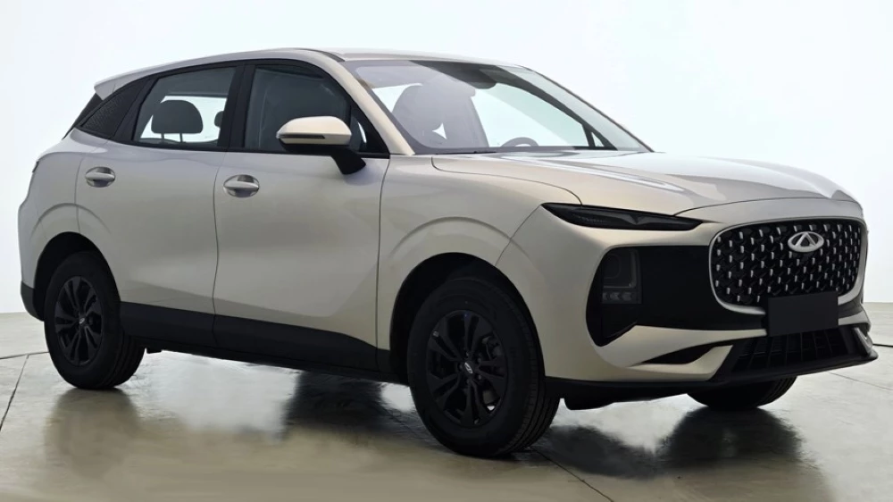 chery tiggo 5 2026 сбоку спереди кроссовер