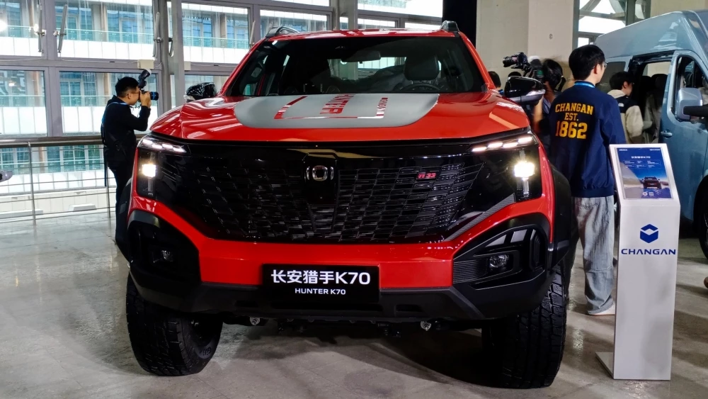 Пикап Changan Hunter K70 спереди