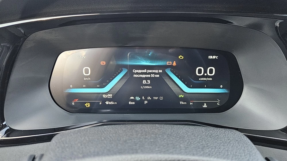Кроссоверы Changan CS75 Pro салон интерьер приборная панель