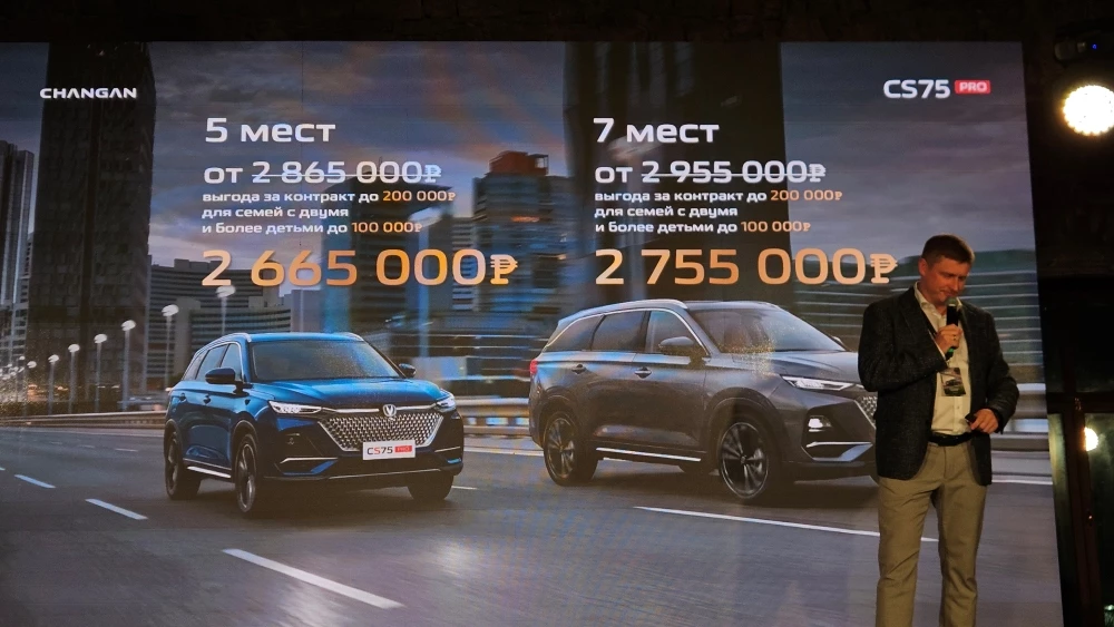 Changan CS75 Pro в России цены комплектации