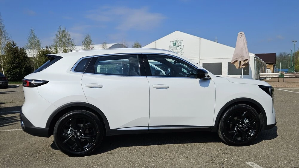 Changan Uni-S AWD полноприводный тест сбоку