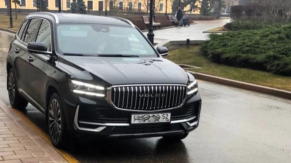 volga k50 кроссовер сбоку спереди в России