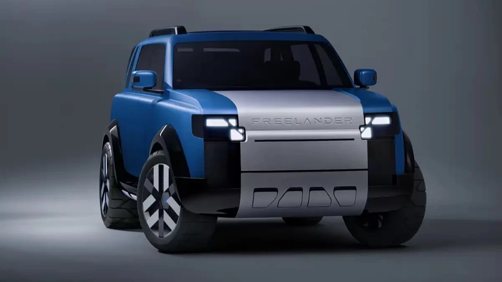 Freelander Concept 97 спереди сбоку