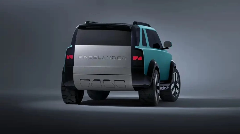 Freelander Concept 97 сзади сбоку