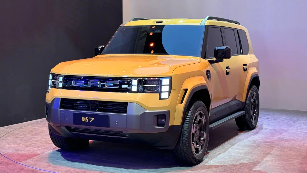 Рамный внедорожник GAC Yue 7 показали в Китае пекинский автосалон 2026