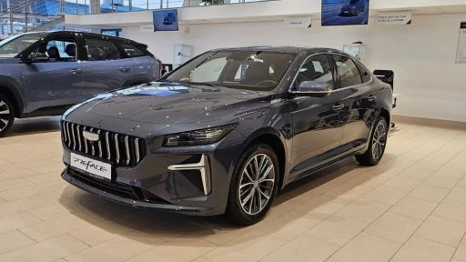 Седан Geely Preface у дилера в автосалоне купить новый сбоку спереди фэмили карс петербург
